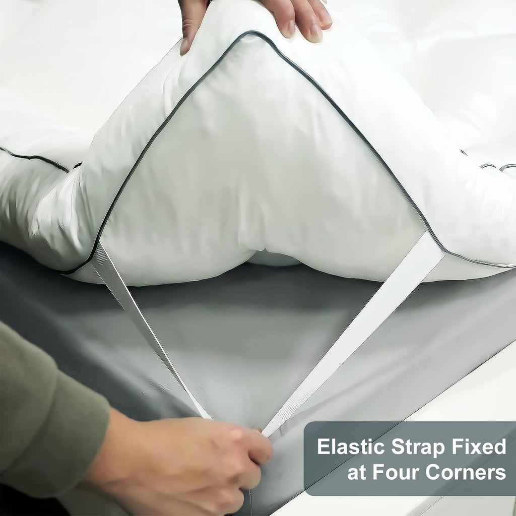 5 Inch King 2000 GSM Memory Foam Mattress Topper