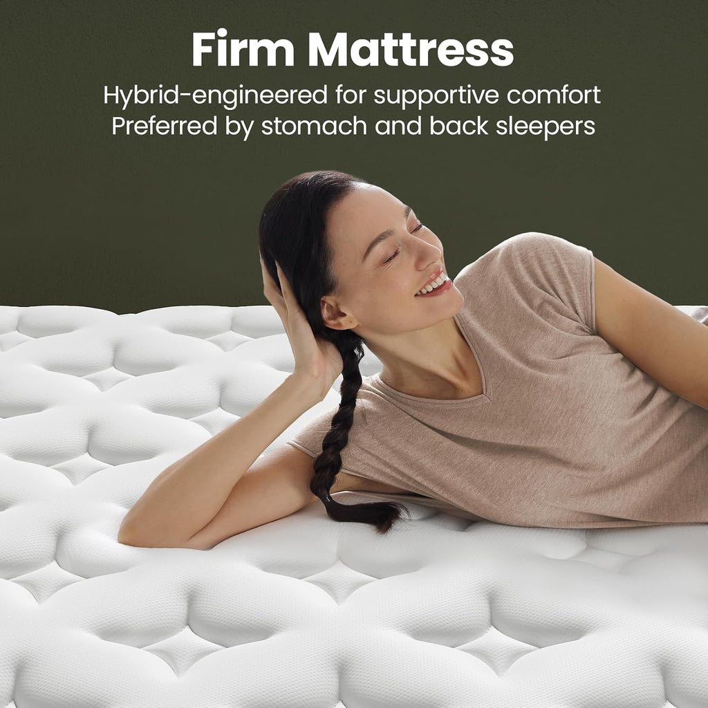 12" Queen Breathable Hybrid Mattress