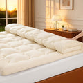 Queen Organic Wool Mattress Topper Deep Pocket