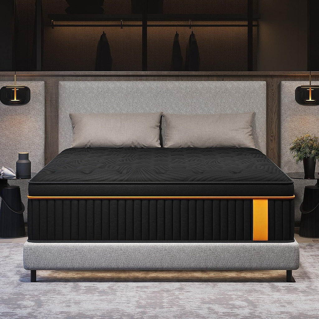 14 Inch Queen Size Medium Firm Hybrid Mattress