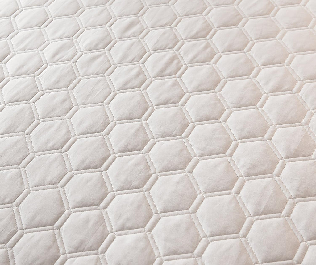 Queen Cooling Quilted Cotton Mattress Pad