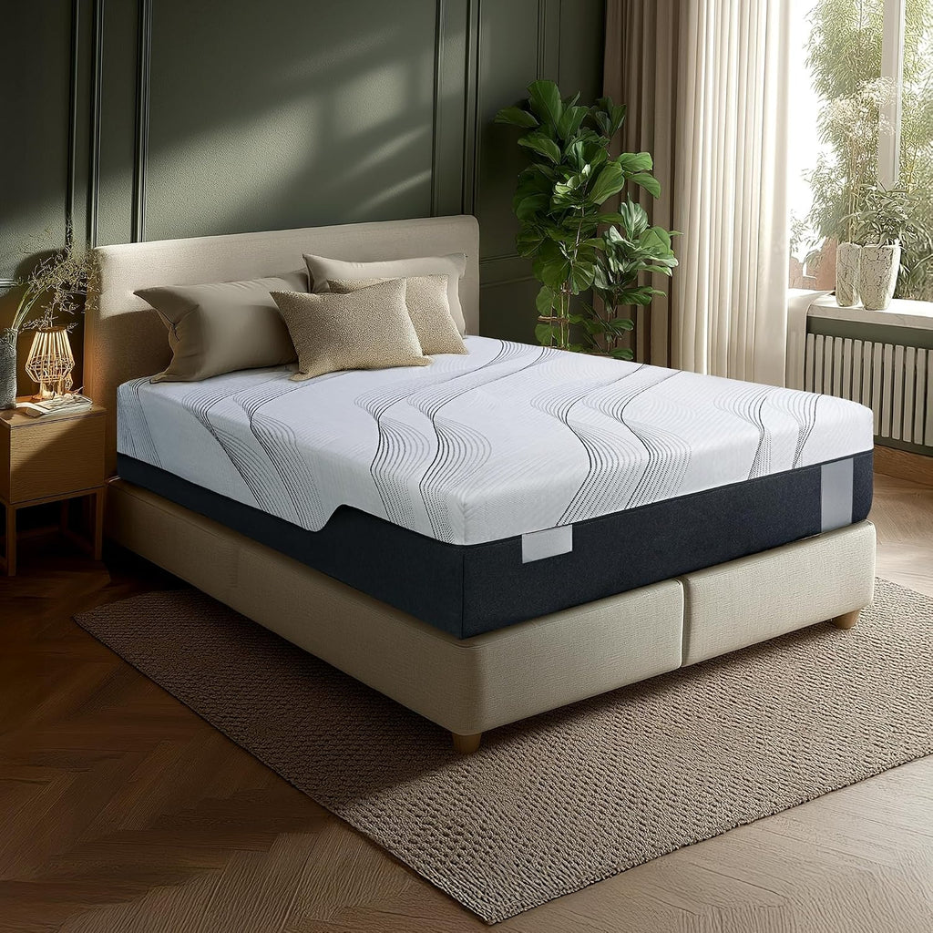 14" King Plush Copper‑Gel Hybrid Mattress