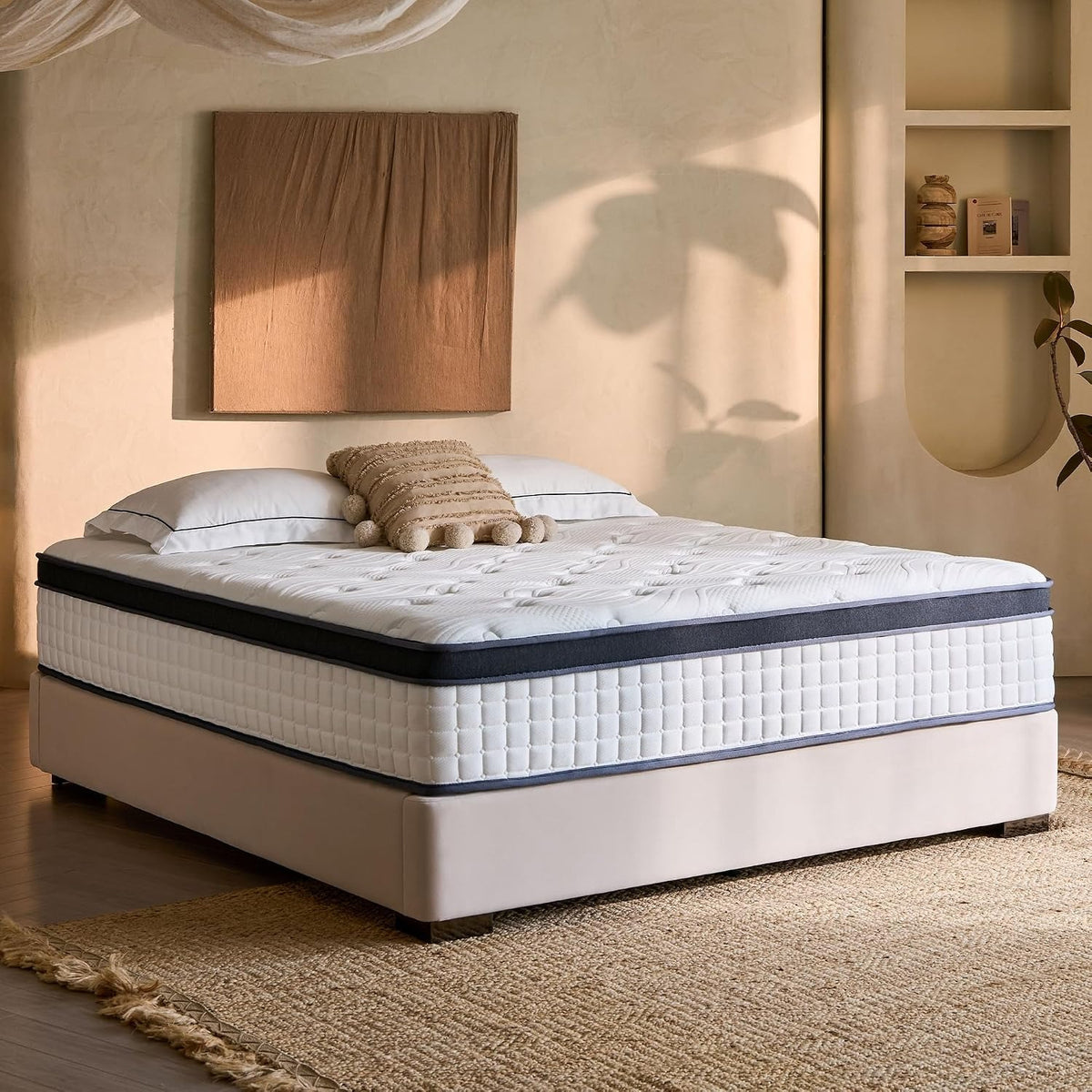 12" Queen Medium Firm Hybrid Mattress